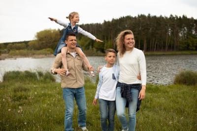 Family Enjoying Nature – Free Stock Photo, Download for Free