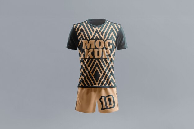 Soccer Uniform Mockup Design – Download Free Stock Photo