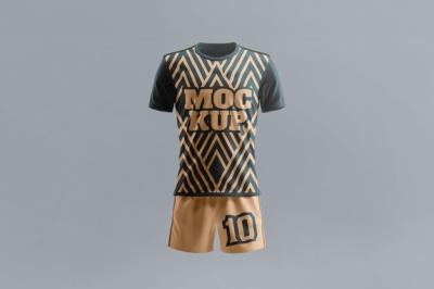 Soccer Uniform Mockup Design – Download Free Stock Photo