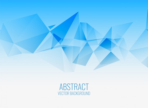 Stylish Blue Geometric Abstract Background – Free to Download