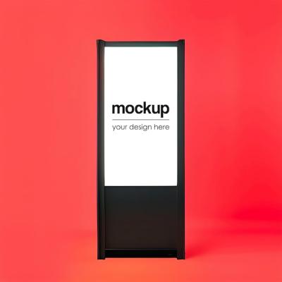 Street Signage Advertisement Mockup Template – Free Download