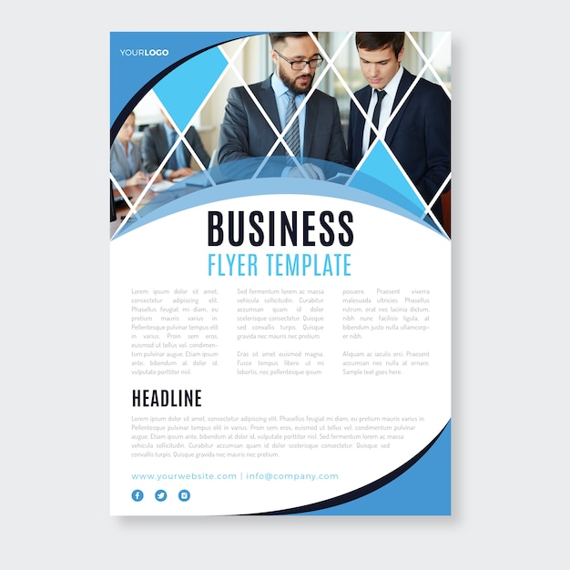 Mosaic Business Flyer Template – Free Download