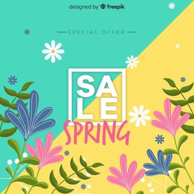 Spring Sale Vector Templates – Free Download, Download Free Stock Photo