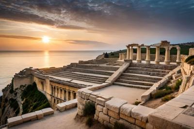 The Ruins of the Ancient City of Corinth, Greece – Free Download