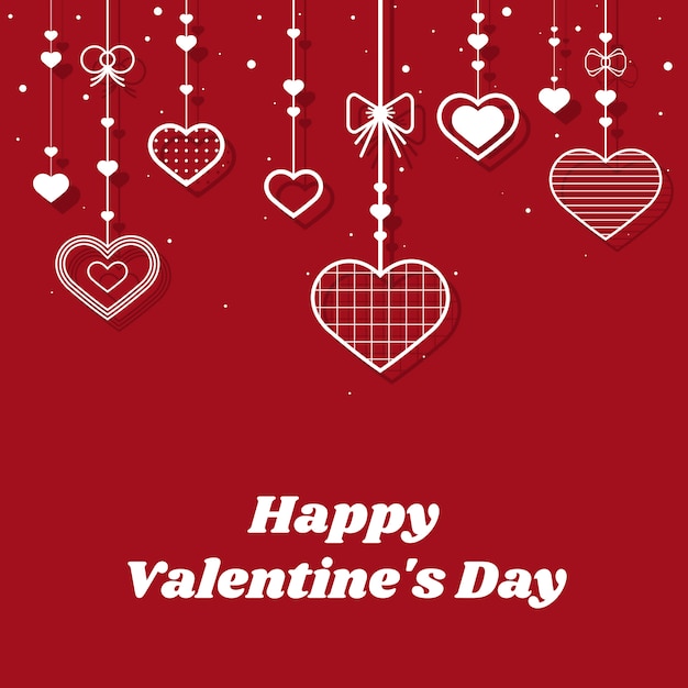 Valentine’s Day 14th of February Vector – Free to Download