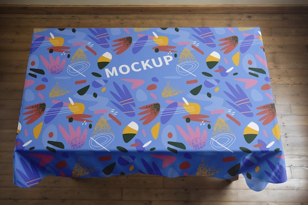 Tablecloth Mockup – Free to Download Stock Photo
