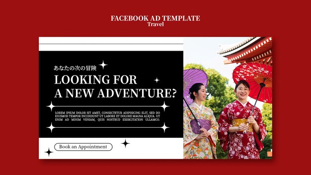 Travel Adventure Facebook Template – Free Download