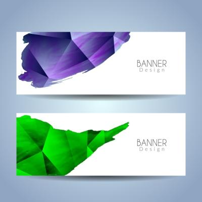 Abstract Modern Banners Set – Free to Download