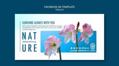 Beautiful Nature Facebook Template – Free Download