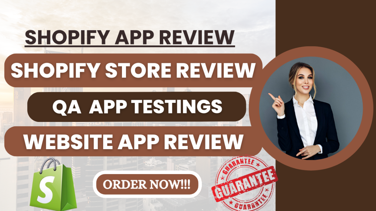I Will Provide Comprehensive Shopify App Review, QA Testing, and Analysis for Your USA Store