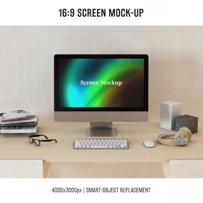 Modern Computer Mockup Design – Free Download