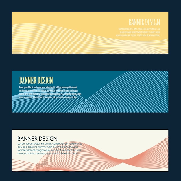 Abstract Banner Templates for Creative Projects – Free Download