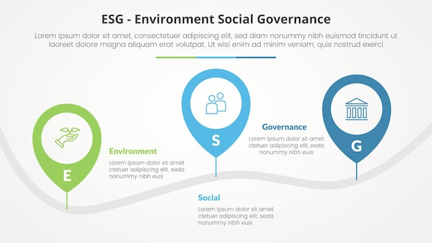 ESG Frameworks Infographic for Slide Presentations – Free Stock Photo, Download Free