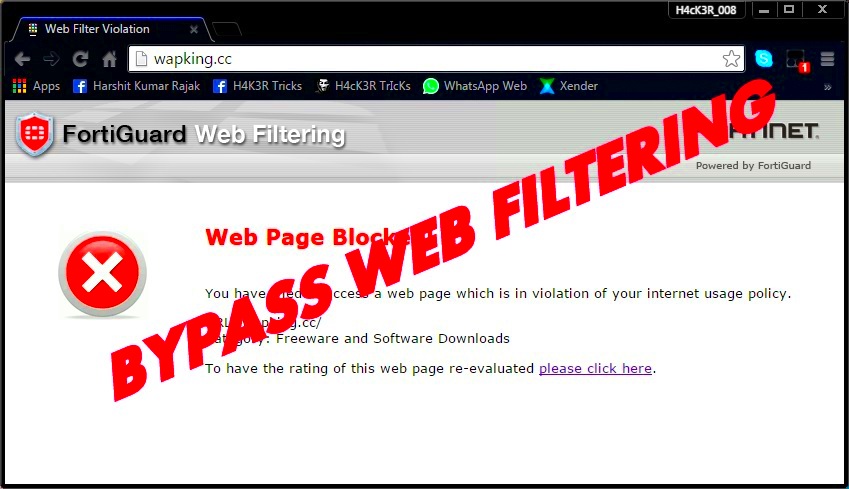 HOW TO BYPASS WEB FILTERING OF SCHOOLS COLLEGES USING PPtP VPN IN PC 