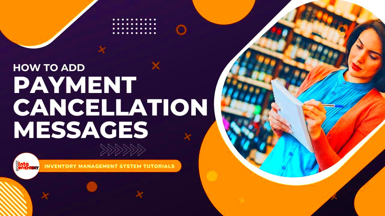 How to add payment cancellation messages YouTube