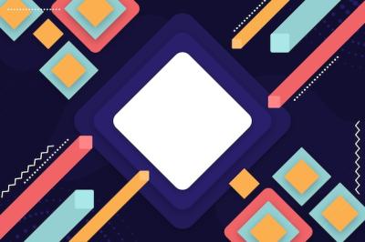 Flat Geometric Background – Free Stock Photo for Download