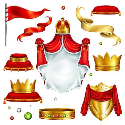 Monarch Power Symbols Vector Templates – Free Download