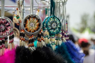 Close-up of Dreamcatchers for Sale – Download Free Stock Photo
