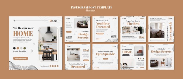 Interior Design Template for Stunning Interiors – Free Download