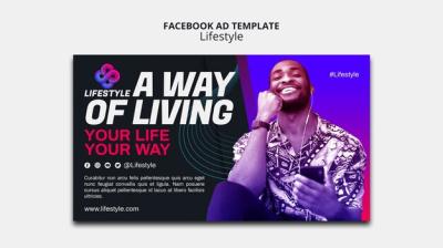 Lifestyle Concept Facebook Template – Free Download