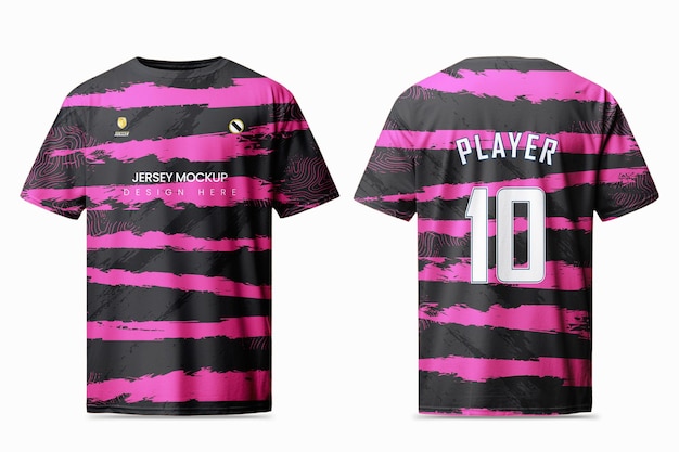 Tshirt Jersey Mockup – Free Download for Your Design Projects