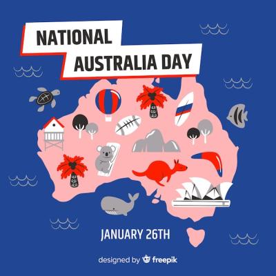 Australia Day Vector Templates – Free Download