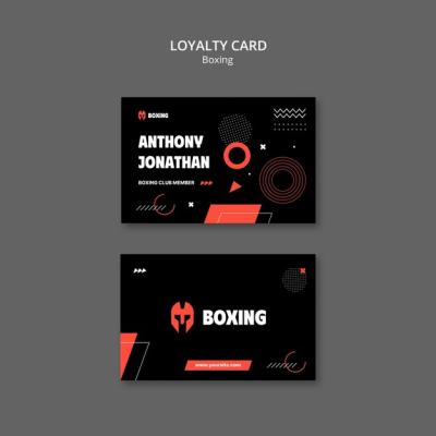 Boxing Template Design – Free to Download