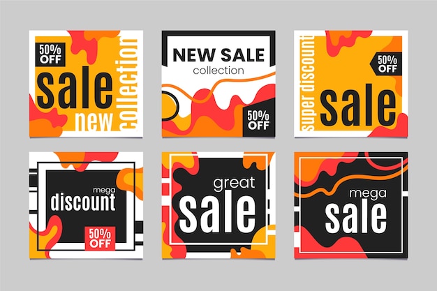 Sales Instagram Post Collection – Free Download