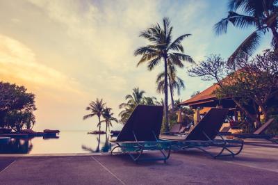 Luxury Hotel by the Sea – Free Stock Photo Download