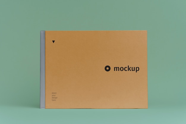 Brand Book Mockup Design: Top View Free Stock Photo for Download
