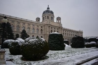 Closeup Shot of Maria Terezia Square in Winter – Free Stock Photo for Download