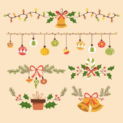 Hand Drawn Christmas Decoration – Free Download, Free Stock Photo