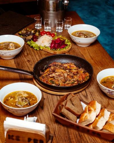 Delicious Meat and Vegetables in Pan with Pickles – Free Stock Photo, Download Free