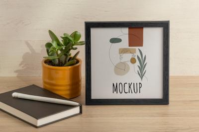 Square Frame Mockup Design – Free Download