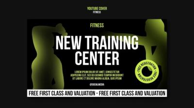 Fitness Journey YouTube Cover – Free Download