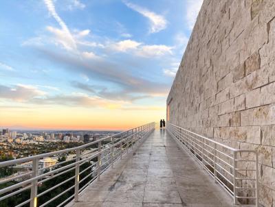 Stunning Sunset View from Getty Center, Los Angeles – Free Stock Photo for Download