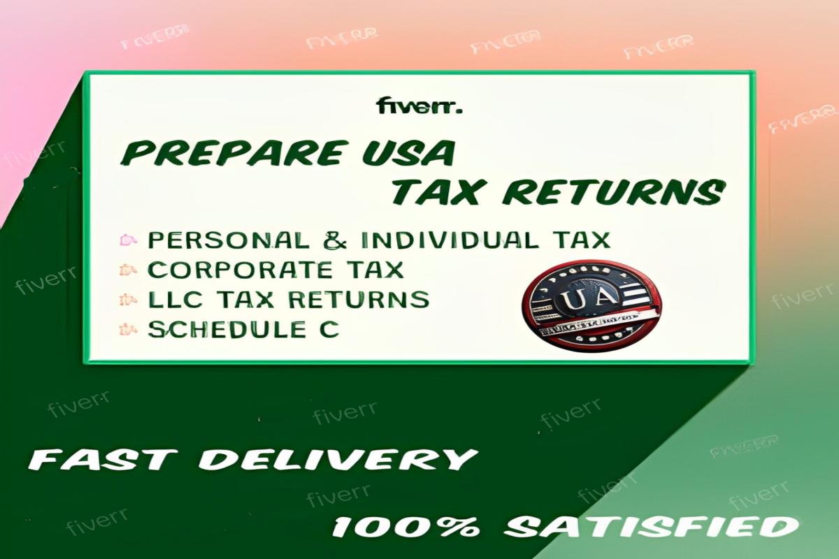 I Will Prepare USA Individual or Business Income Tax Return
