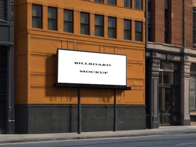 BILLBOARD MOCKUP – Free Download for Stunning Visuals