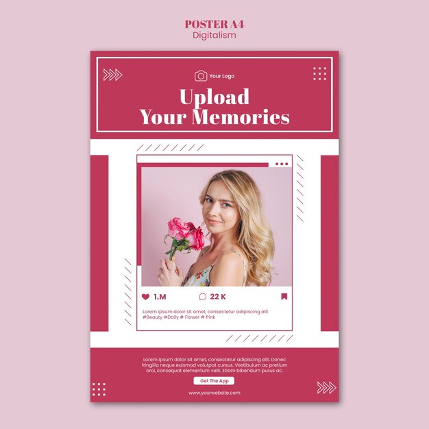 Social Media Poster Template – Free Download