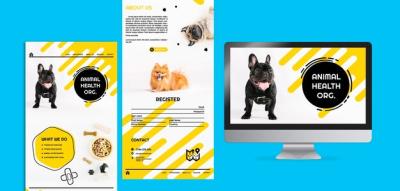 Explore a Collection of Dog Food Webpage PSD Templates – Free Download