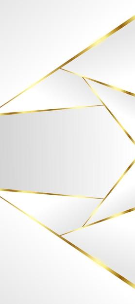 Geometric Golden Lines on a White Background – Free Stock Photo Download