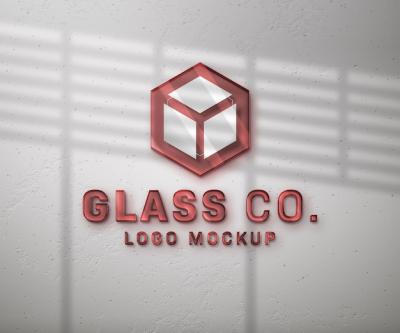 Translucent 3D Logo Mock-Up – Free Download