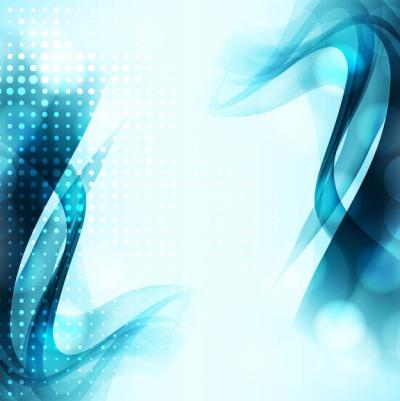 Blue Wavy Background with Dots – Free Stock Photo for Download
