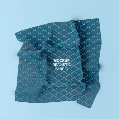 Textile Fabric Pattern Mockup Design – Free Download