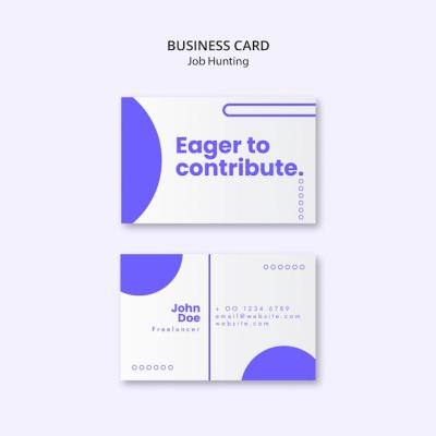 Job Hunting Template – Free Download for PSD Templates