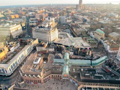 Aerial View of Liverpool, United Kingdom – Free Download
