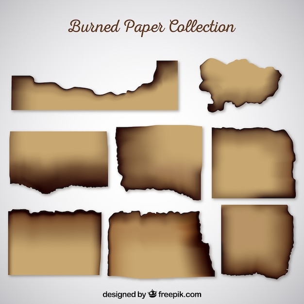 Realistic Burned Paper Texture – Free Download
