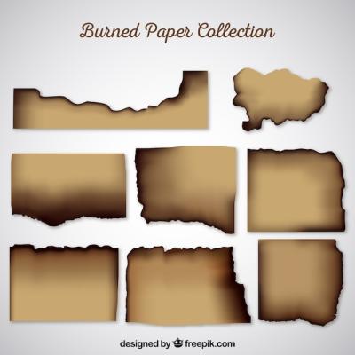 Realistic Burned Paper Texture – Free Download