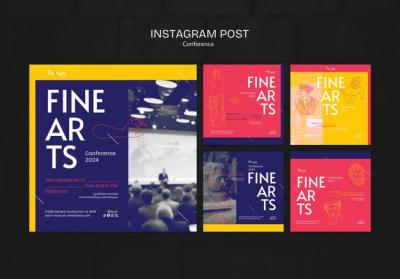 Art Conference Template Design – Free Download