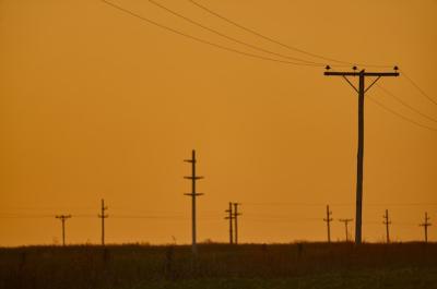 Sunset Scenery Overhead Power Line – Free Stock Photo, Download for Free